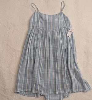 NWT American Eagle Outfitters Blue Tie-back Sundress | Size L